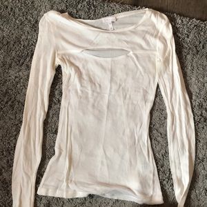 Leith white long sleeve